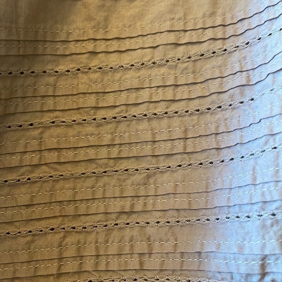 LOGO‎ by Lori Goldstein | MIDI-dress w/ Eyelet, a-symmetrical hem, size M - EUC - Picture 4 of 8